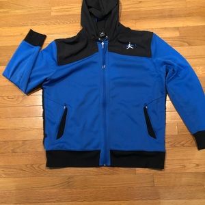 MEN Jordan zip up hoodie size XXL